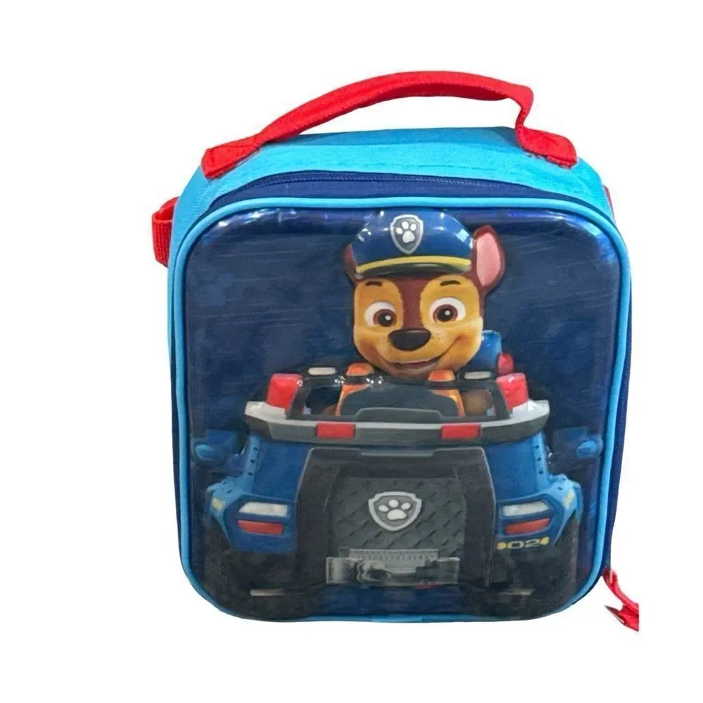 Paw Patrol Blue and Red Lunch Box with Chase